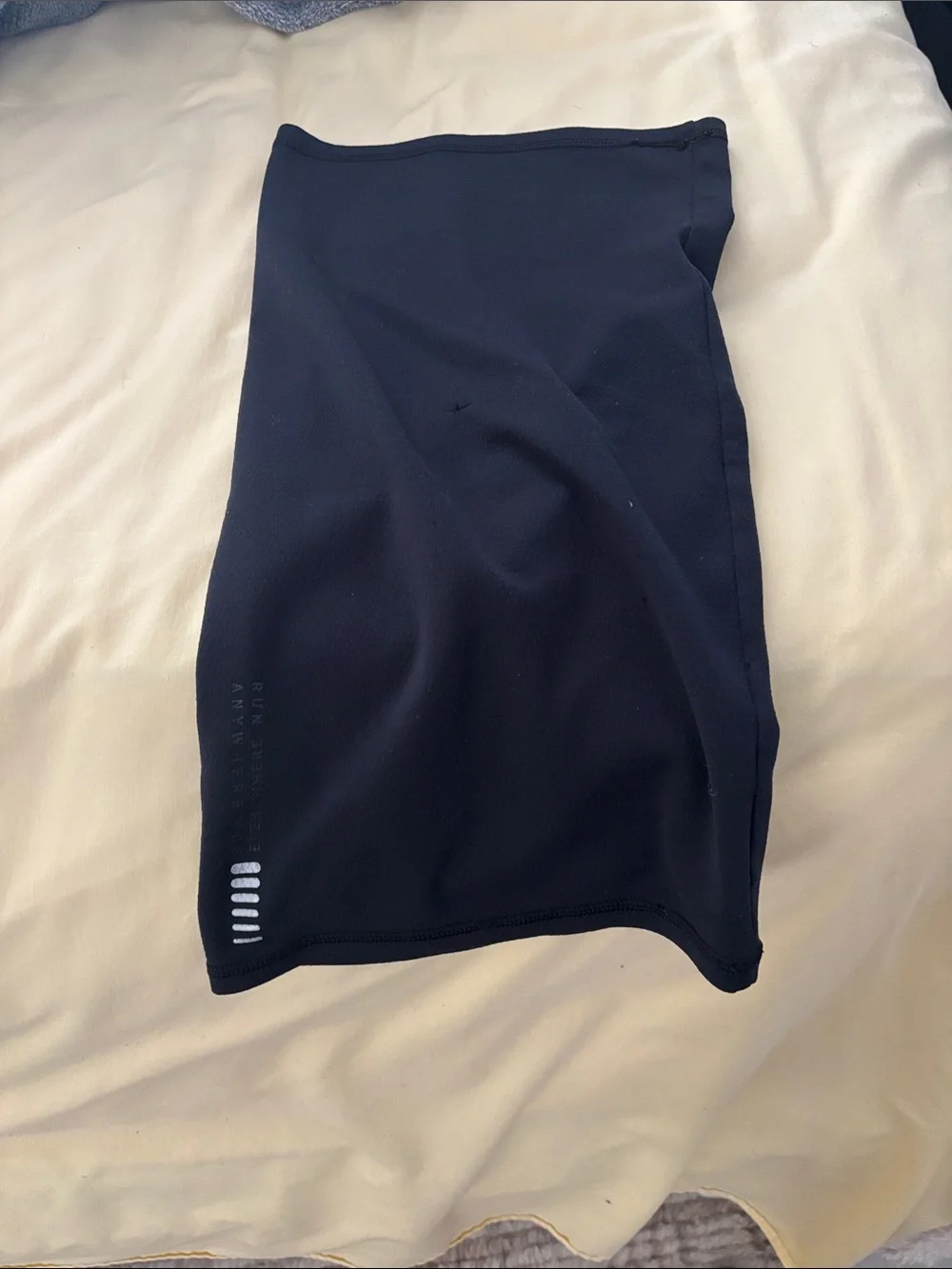 Under Armour Black Athletic Neck Sleeve- Performance Run